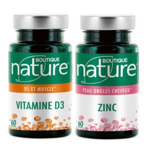 Pack Résistance Zinc & Vitmaine D Boutique Nature