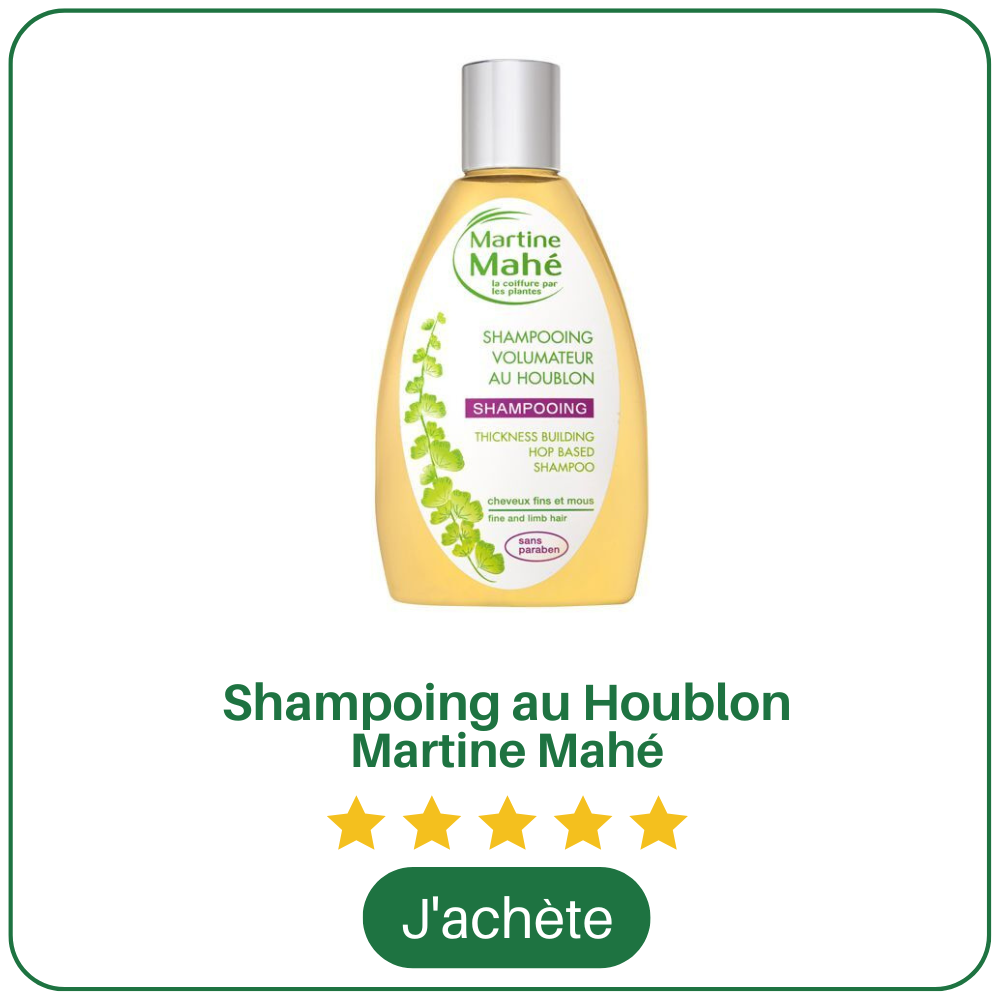 Shampoing volumateur au houblon Martine Mahé