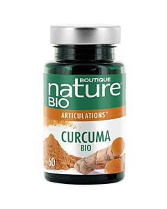 Curcuma bio - 60 gélules - Boutique Nature
