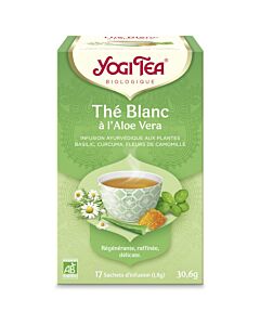 The blanc Aloe Vera Yogi tea