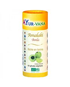 Amalaki ou Amla bio - Ayur Vana - 60 gélules végétales