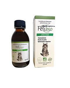 Félibio - Digestion bio Complément alimentaire pour chat - 150 ml