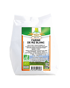 Farine de riz blanc bio