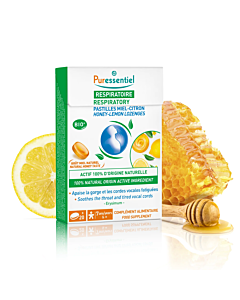 Pastilles Respiratoire Miel & Citron - Puressentiel